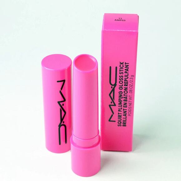Mac Squirt Plumping Gloss Stick 13 AMPED - Size 0.08 Oz. / 2.3 g - Brand New - Picture 1 of 5